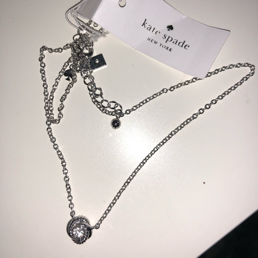 Kate Spade silver necklace